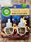 Air Wick Scented Oil Refills - Bonfire & Crisp Fall Air - Limited Ed - 2 Count