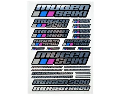 Mugen Seiki Logo Sticker 2012 metallic MUGP0403 MBX8R ECO, MRX6, MGT7, MTC-2, .. - Bild 1 von 2