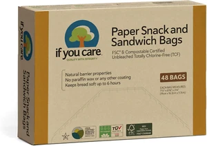 Natural Sandwich Bags, 48 Count - Picture 1 of 8