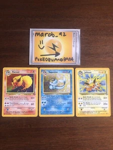 Pokémon Dschungel Trio Flareon, Vaporeon und Jolteon - Bild 1 von 2
