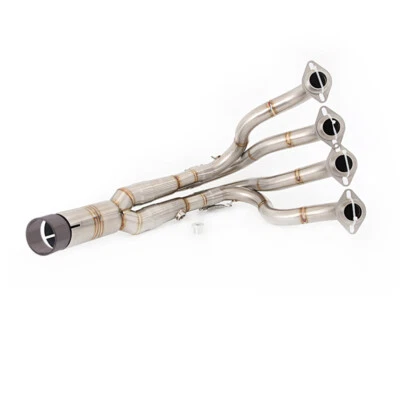 For Kawasaki Ninja ZX6R ZX636 2009-2024 Header Exhaust Pipe for Stock Muffler - Image 1 of 4