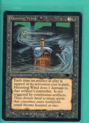 MTG Antiquities -  haunting Wind  - Magic the Gathering English LP-NM- Reserved - Image 1 of 2