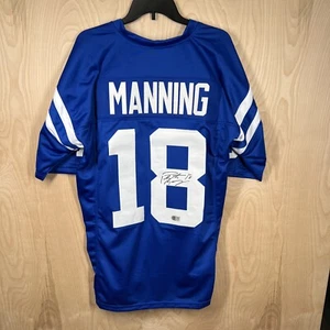 PEYTON MANNING INDIANAPOLIS COLTS SIGNED AUTHOGRAPHED JERSEY AUTHENTIC COA - Picture 1 of 4
