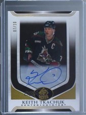 2020 Upper Deck SP Signature Edition Legends Black 7/10 Keith Tkachuk #41 Auto