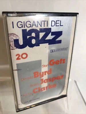 Rare LIVE recording GIGANTI JAZZ Stan Getz Byrd Jasper Clarke Cassette ITALY - Image 1 of 4