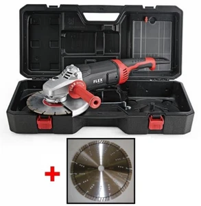 Flex L 26-6 230 T-REX Winkelschleifer 2600 Watt SoftVib + 2x Dia-Scheibe BETON - Bild 1 von 12