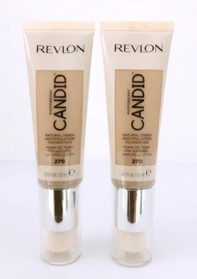 2 x Revlon PhotoReady Candid Foundation 270 MEDIUM BEIGE - image 1 of 3
