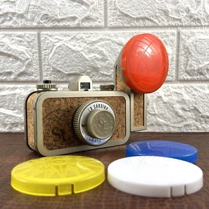 La Sardina Grand Cru Sardine Can 35mm Camera Lomography w/Flash and Attachments - Picture 1 of 16