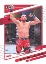2022 Donruss UFC #137 Muslim Salikhov Card NM-MT