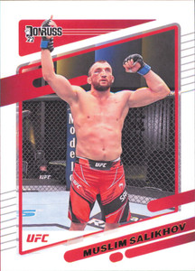 2022 Donruss UFC #137 Muslim Salikhov Card NM-MT