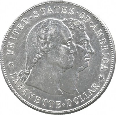 1900 Lafayette Silver Dollar *4526 - Image 1 of 3