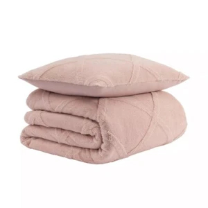 Koolaburra by UGG Janey Pink Kids Comforter Set with Shams - Picture 1 of 4