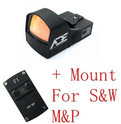 ADE ADVANCED OPTICS ADE RD3-009 Red Dot Sight Pistol +F1 mount SW Smith Wesson MP 2.0 SHIELD SD SD40