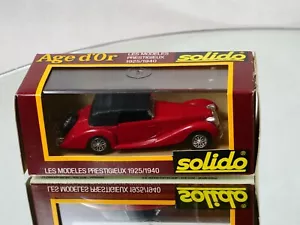 Solido L'Age Golden N°1148 Delahaye 135 M 1939 Figoni Falaschi New 1/43 MIB - Picture 1 of 9