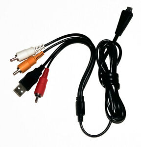 Sony Cyber-shot Camera -  Type 3 USB AV Cable RCA VMC-MD3 BC-CSN NP-BN1