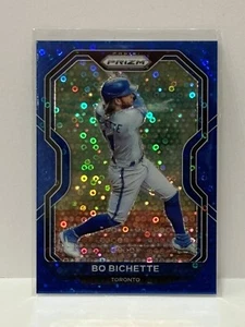 2021 Panini Prizm - Tier II Blue Donut Circle Prizm #158 Bo Bichette /199 - Picture 1 of 2
