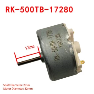 RK-500TB-17280 RF-500TB DC 3V~9V 5V 6V Mini Round 32mm Diameter Motor Long Shaft - Picture 1 of 1