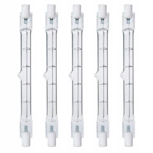 5PC Light Bulb 120V 500W 500 Watt J Type T3 R7S 118mm Double Ended AJ# - Picture 1 of 11