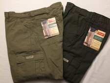 NWT MEN'S Wrangler Cargo Relaxed Fit Rip-Stop 70L3WNV 70L3WML 1 TECH Pocket Pant
