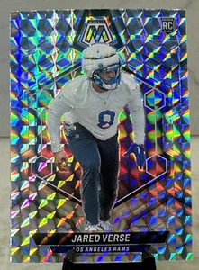 2024 Panini Mosaic, JARED VERSE (RC) Rookie "Silver Mosaic" - LOS ANGELES RAMS - Bild 1 von 3