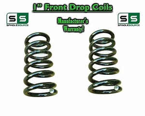 Resortes de bobina de caída inferior de 1" para 1973 - 1991 SUV Chevrolet GMC SUV Suburban Blazer - Imagen 1 de 1