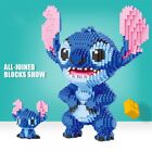 2300Pcs+ Mini Bricks Toys Stitch Diamond Building Block Micro Stitch Disney Cute