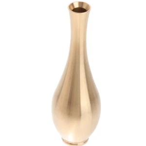 Vintage Flower Vase Copper Vase Tall Flower Arrangement Vase Decorative Vases - Picture 1 of 12
