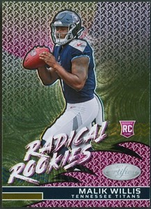 2022 Panini Certified Malik Willis Radical Rookies SSP RAD-2 - ULTRA RARE