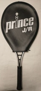 VINTAGE 1983 PRINCE J/R ALUMINIUM 4" GRIP TENNISSCHLÄGER MIT ORIGINAL KOFFER LNC - Bild 1 von 6