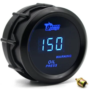 Universal 2" 52mm Digital  Electronic 0-150PS Oil Pressure Gauge+  G5Q7 - Picture 1 of 7