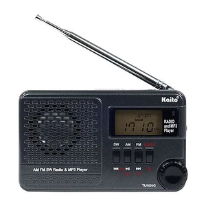 Kaito KA345 Pocket Digital DSP AM FM Shortwave Clock Radio and MP3 Player - Picture 1 of 6