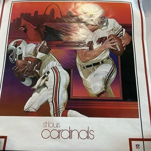 Cartel NFL 1979 18x24 St. Louis Football Cardinals Jim Hart @ Otis Anderson - Imagen 1 de 11