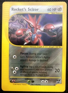 Rocket's Scizor Best of Game Promo 4 LP Pokemon 2002 - Foto 1 di 2