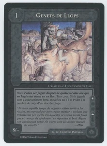 1996 Middle-Earth The Dragons Wolf-Riders - Genets de Lllops - FRENCH PROMO NM - Picture 1 of 2