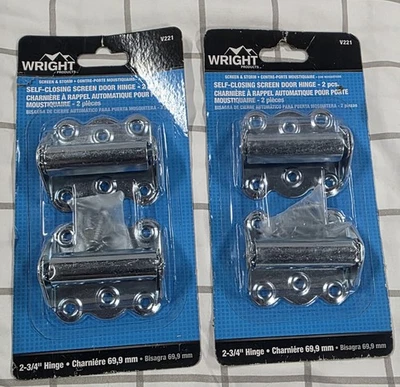 (2-Paquete) Bisagra de cierre automático Wright Products 2-3/4 V221 Foto 1 de 3