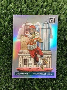Travis Kelce 2024 Donruss Football Downtown #7 Kansas City Chiefs -MC - Picture 1 of 9