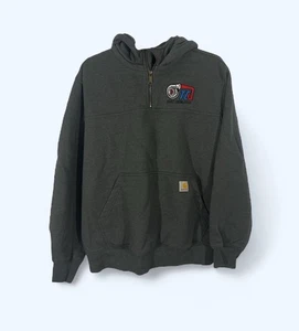 CARHARTT RAIN DEFENDER SUDADERA CON CAPUCHA PARA HOMBRE GRANDE TRUCHA CREEK DIÉSEL BORDADA - Imagen 1 de 8