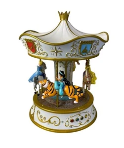2021 Hallmark Disney Princess Dreams Go Round Carousel Table Top SEE PICS - Picture 1 of 9