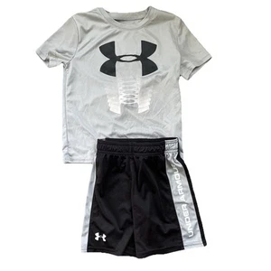 Boys 4t Under Armor Set Grey NEW MSRP 36 - Picture 1 of 7