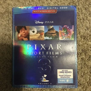 Pixar Short Films Collection Volume 3 Blu-ray DVD, 2018, 2-Disc Set mit Schonhülle - Bild 1 von 5
