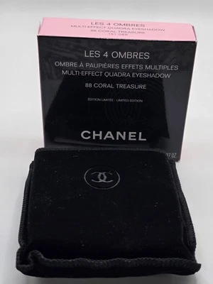 CHANEL LES 4 OMBRES  Multi-Effect Quadra Eyeshadow 88 CORAL TREASURE (LIMITED) - Image 1 of 4