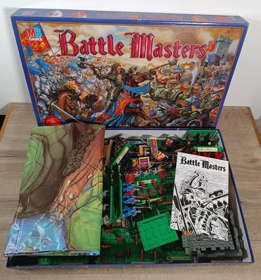 Battme Masters Board Game, MB, Vintage 1992, Complete, Very Good Condition - Image 1 of 4
