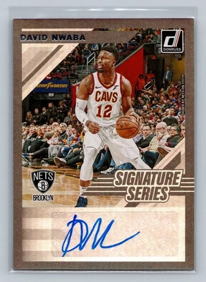 2019-20 Donruss David Nwaba Signature Series Auto #SS-DNW - Image 1 of 2