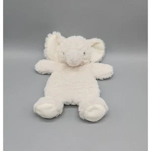 Dreamgro Elefant Security Lovey Plüschtier 10 Zoll Best Friend Buddy weiß weiches Babyspielzeug - Bild 1 von 8