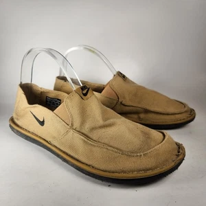 Nike Herren Grillroom Golfschuh Größe 10 Braun Solar Weich Slipper Freizeit Halbschuh - Bild 1 von 10