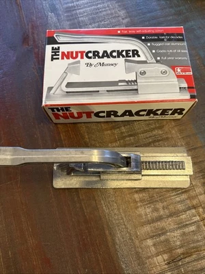 The Nut Cracker by Munsey NC89 Cast Aluminum Lever Action Made USA Original Box - Image 1 of 4