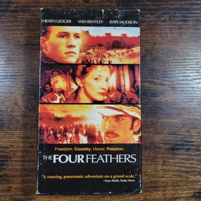 The Four Feathers Heath Ledger Adventure Movie Vintage 2002 VHS Tape Pre-Loved - Image 1 of 4