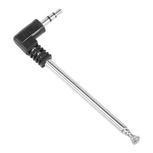 22.5cm 4 Section Telescoping AM FM Radio Antenna 3.5mm Plug E6I41458 - Photo 1/7