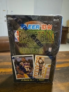 93-94 FLEER SERIES 2 SEALED BASKETBALL BOX, Factory Sealed - Picture 1 of 7