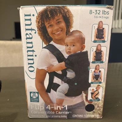 Infantino Flip 4-in-1 Convertible Carrier  Open Box New - Image 1 of 4